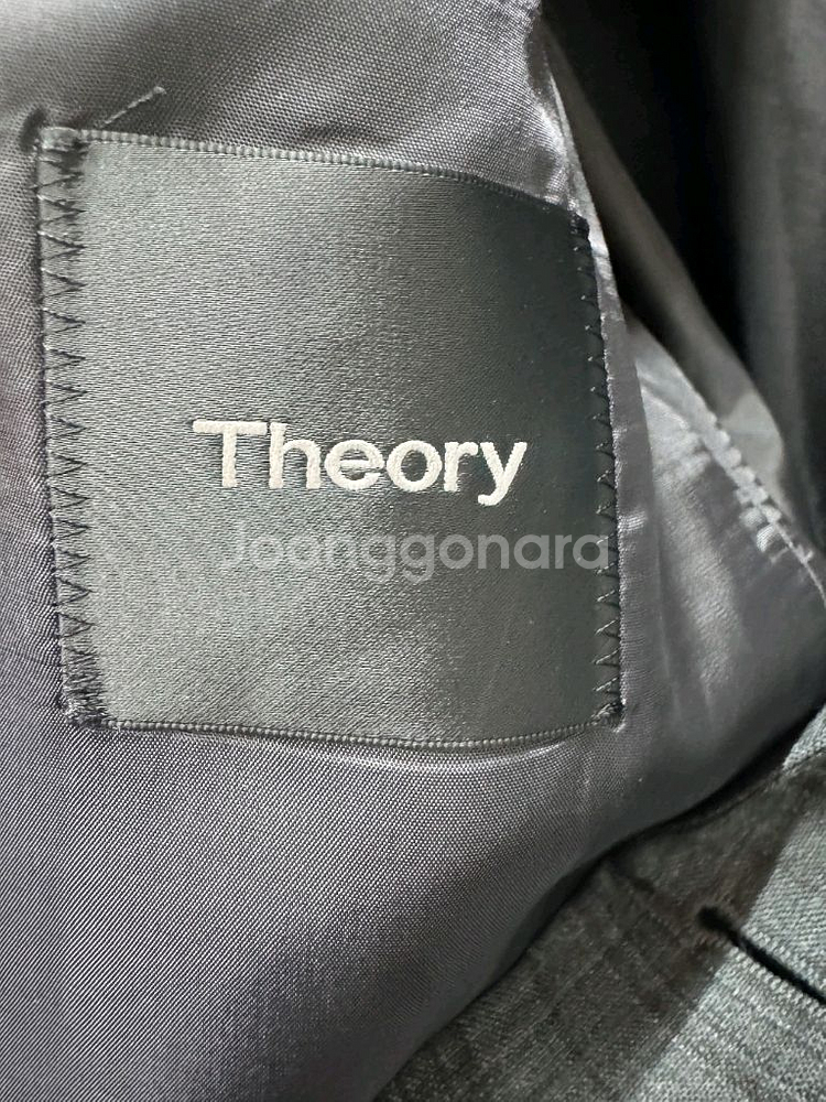 띠어리 울100 간절기 체크 블레이저 (55~66)--3