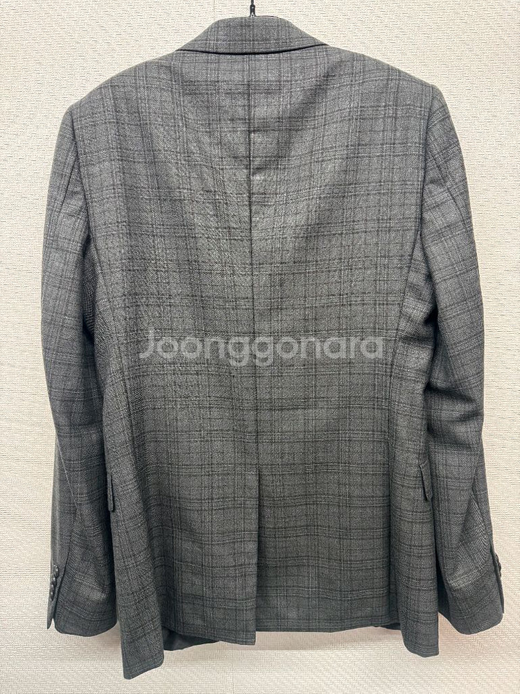 띠어리 울100 간절기 체크 블레이저 (55~66)--5