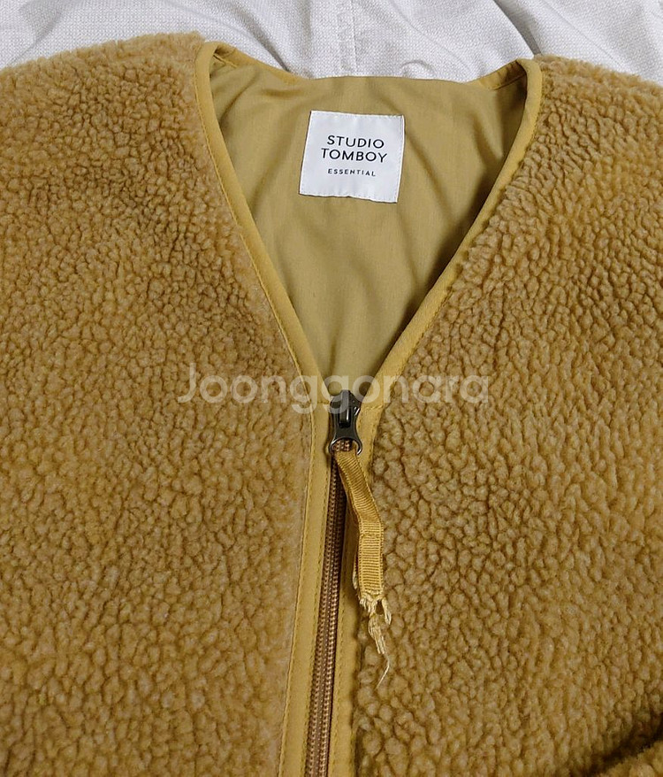 스튜디오 톰보이플리스자켓 후리스점퍼55~66--3