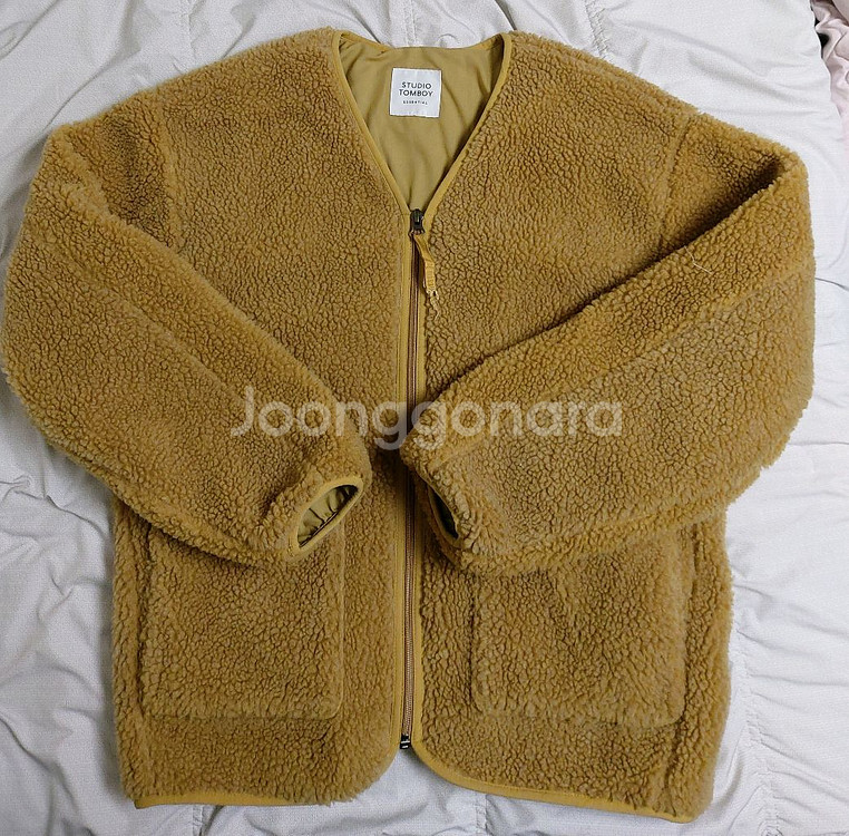 스튜디오 톰보이플리스자켓 후리스점퍼55~66--0