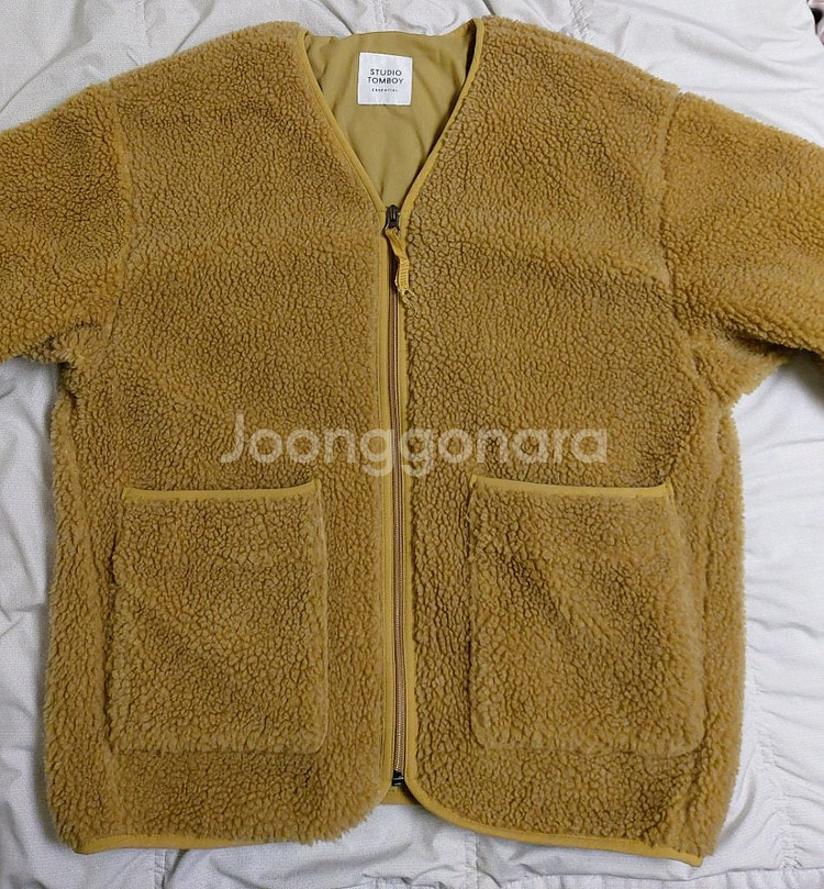 스튜디오 톰보이플리스자켓 후리스점퍼55~66--4