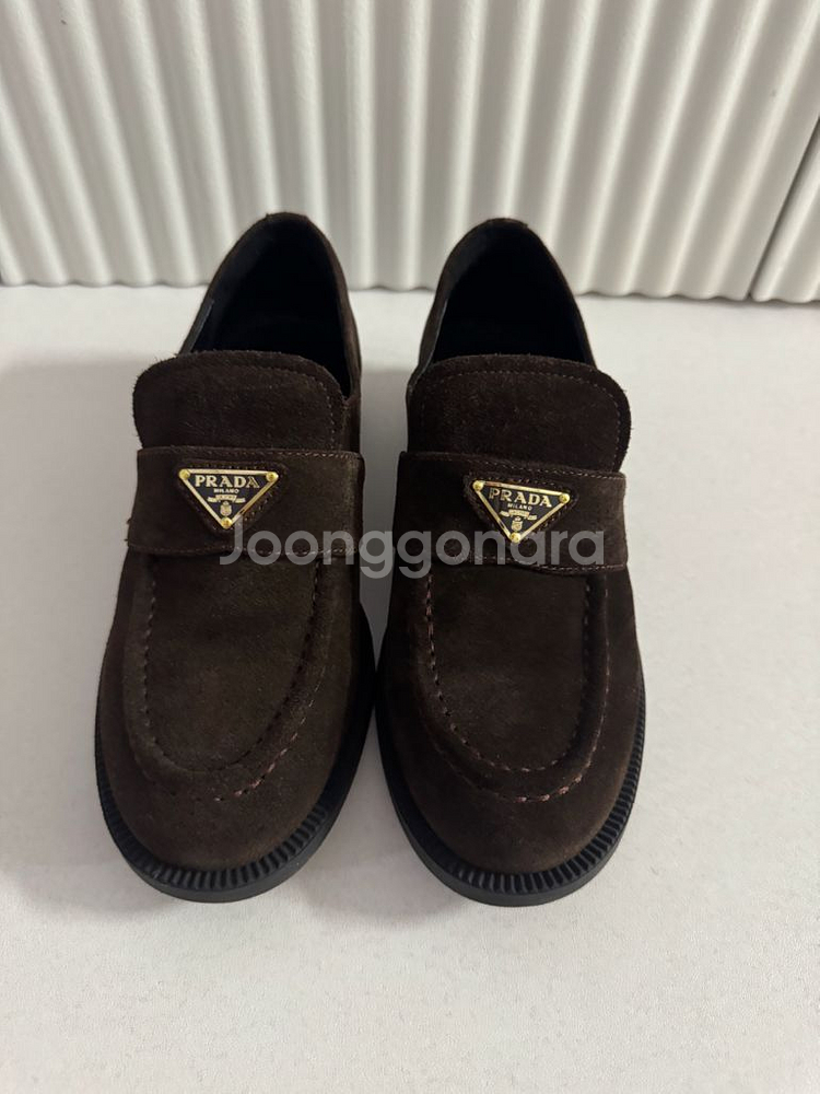 헨바비 스웨이드 로퍼 36 230사이즈--1