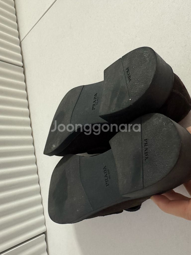 헨바비 스웨이드 로퍼 36 230사이즈--5