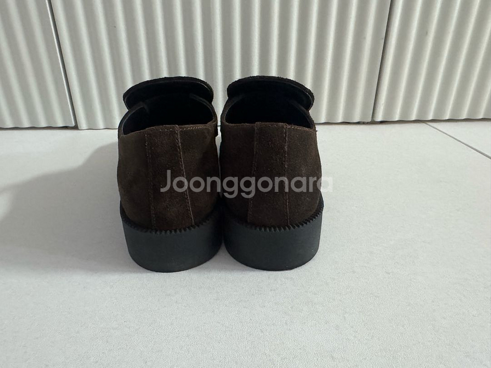 헨바비 스웨이드 로퍼 36 230사이즈--4