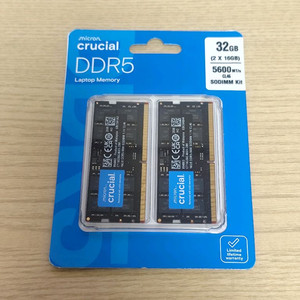 마이크론 Crucial DDR5-5600 노트북 램 (16GB) x 2 32GB 팝니다