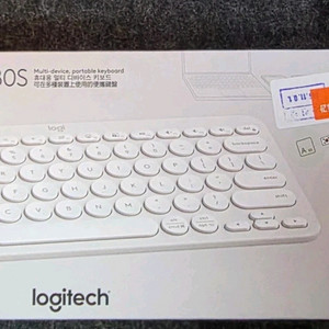 로지텍 페블 K380S 무선 키보드+m340 마우스 흰색