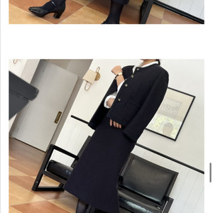 마벨비 트위드 재킷,스커트 각 판매합니다. 이미지