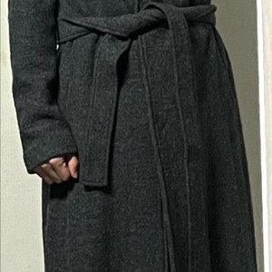 알마니 익스체인지 울 롱코트