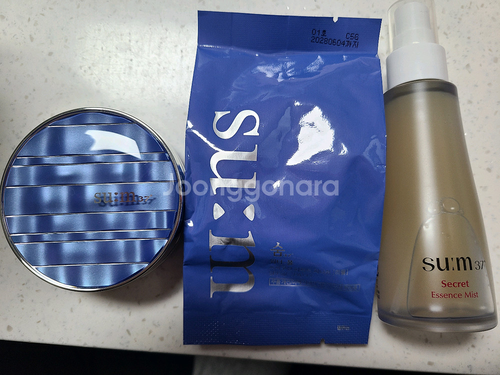 숨워터풀씨씨쿠션1호세트+미스트--0