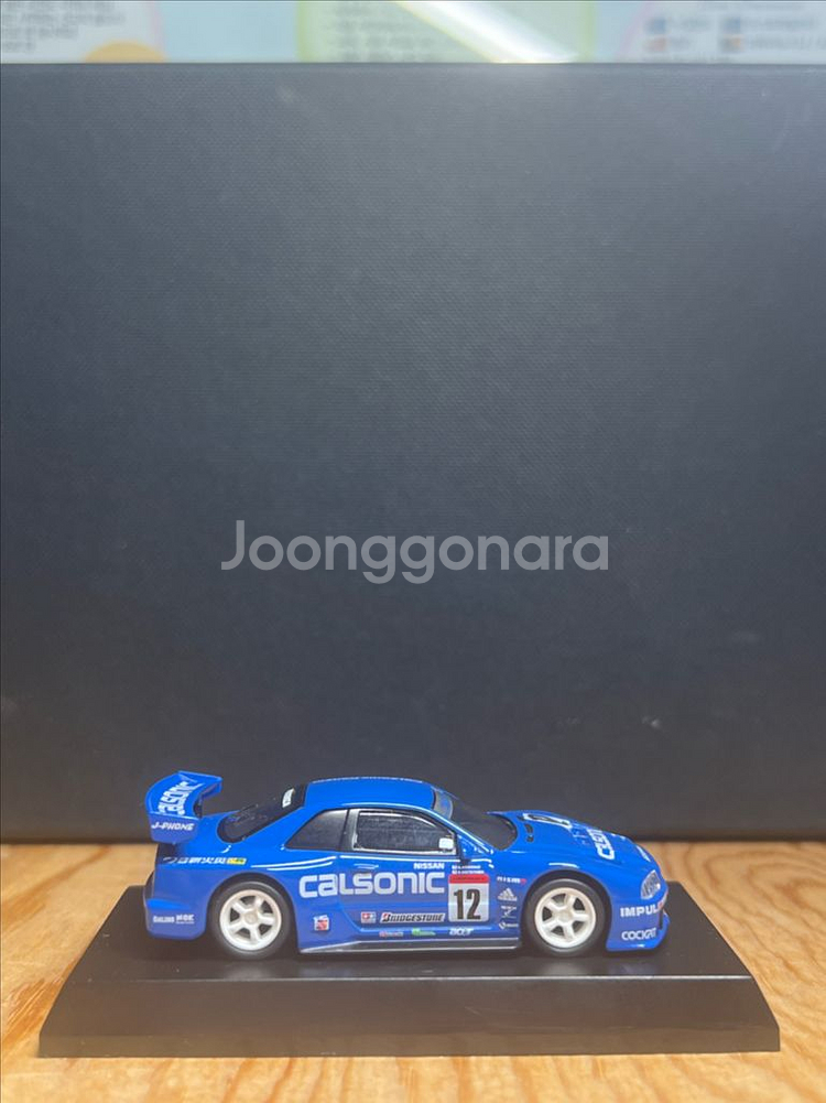 1:64 교쇼 GT-R R34 칼소닉--2