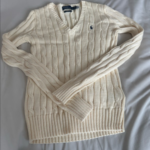 폴로 랄프로렌 케이블 니트 스웨터