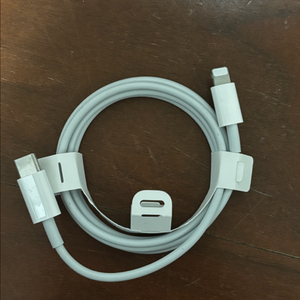 애플 정품 c to 8핀 충전 케이블