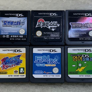 닌텐도 ds 알칩 (포켓몬,동숲,커비 등)