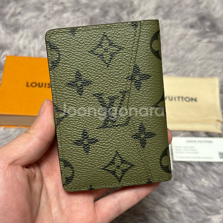 [풀구성] 루이비통 이클립스 버밀리언 레드 오거나이저 카드지갑--1