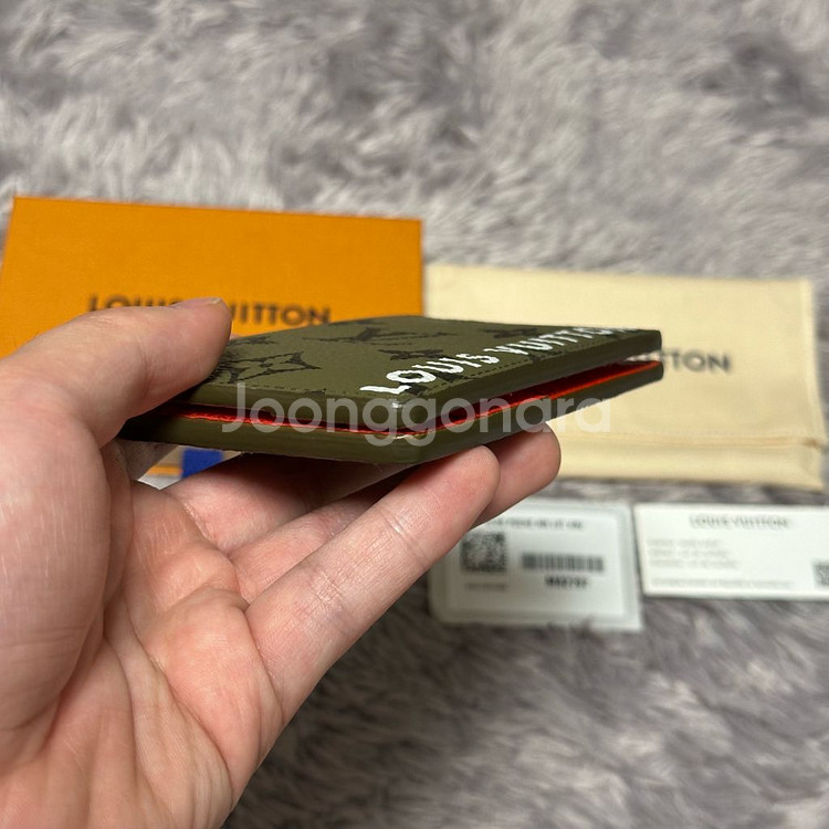 [풀구성] 루이비통 이클립스 버밀리언 레드 오거나이저 카드지갑--7