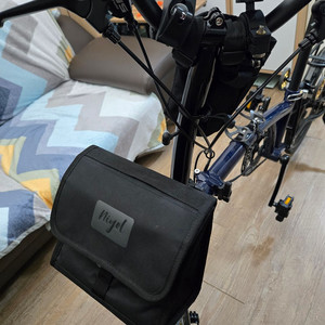 트라이폴드 자전거 비올리 민트 T9D플러스 블루 유사브롬톤