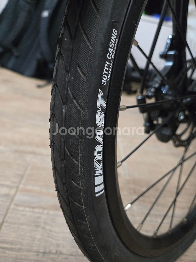 트라이폴드 자전거 비올리 민트 T9D플러스 블루 유사브롬톤--2