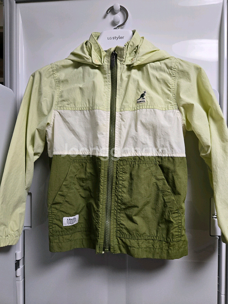 캉골 키즈 바람막이 자켓 120--0