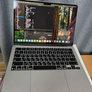 맥북에어 m4 256gb 16gb 실버 노트북