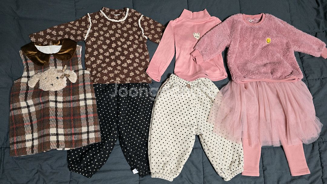 여아겨울옷 90사이즈--0