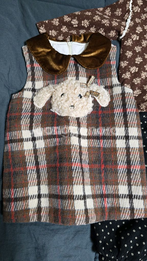 여아겨울옷 90사이즈--1