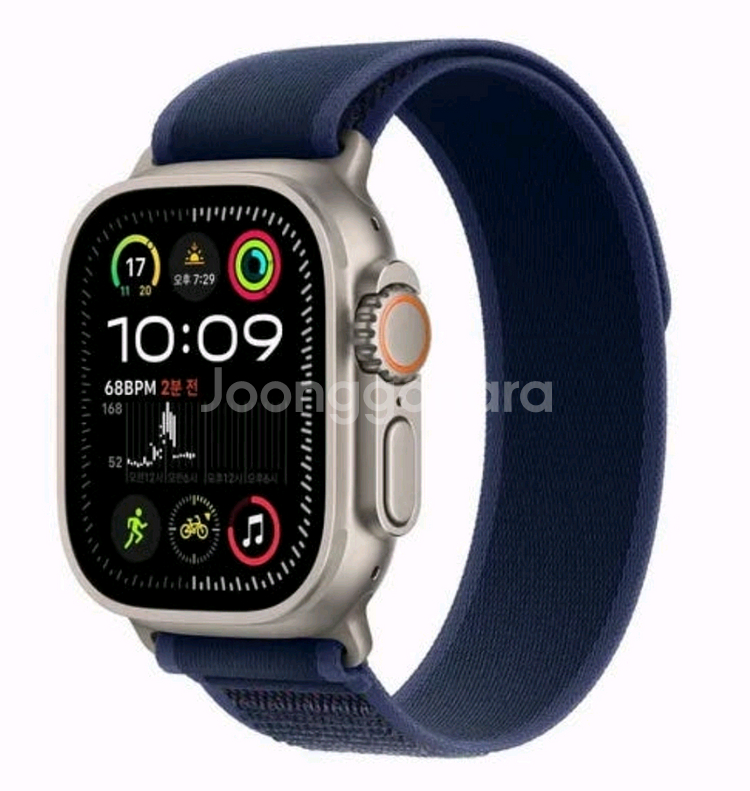 애플워치 울트라2 셀룰러 49mm 내츄럴 티타늄 (미개봉)--2