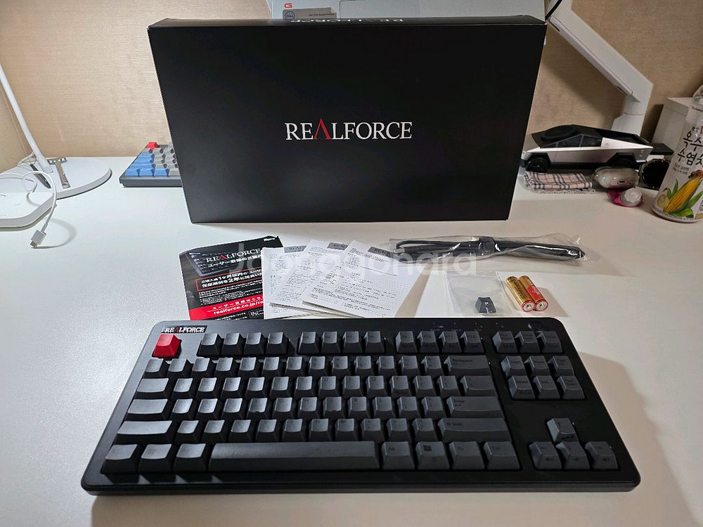 리얼포스R3 TKL BT 저소음 토프레 무접점 풀윤활 키보드--0