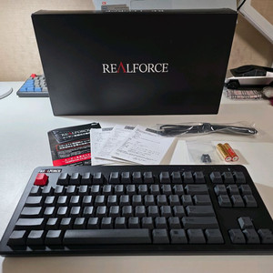 리얼포스R3 TKL BT 저소음 토프레 무접점 풀윤활 키보드