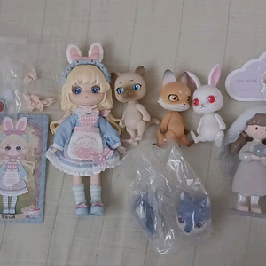 리로로 페어리테일 앨리스/캡슐돌4종/몰린타 피규어