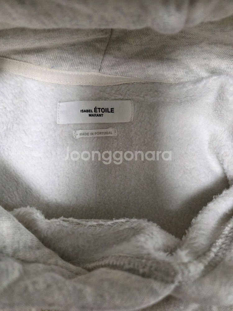 이자벨마랑 기모 후드 남녀공용 남여공용 38 후드티--3