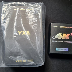 [마우스] VXE R1 PRO MAX (R1 프맥) + 4K 동글 + 울글 피트 + 울글 그립 테이프 세트
