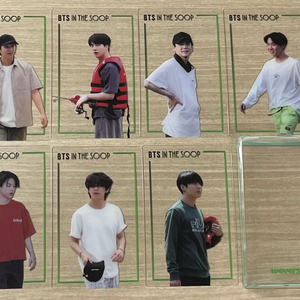 방탄 인더숲 시즌1 포카 7개 세트