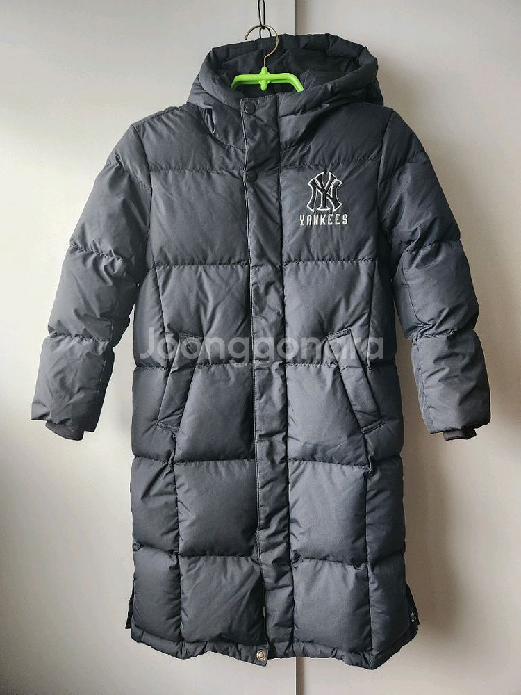 키즈130) MLB 키즈 덕다운 롱패딩--0