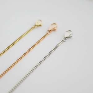 캐미러브 마리줄팔찌 화이트골드 14k