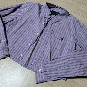 폴로 랄프로렌 크롭 스트라이프 셔츠 김코디 커스텀 빈티지