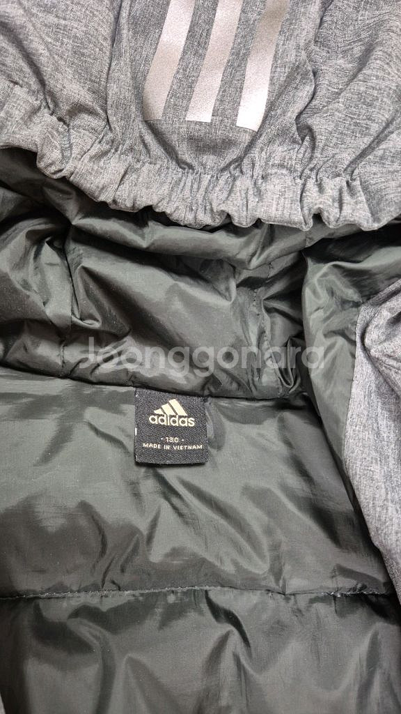 아디다스 키즈 오리털 패딩점퍼 130--1