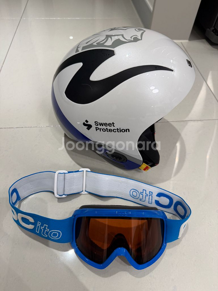 주니어 스키 고글 헬멧 판매--0