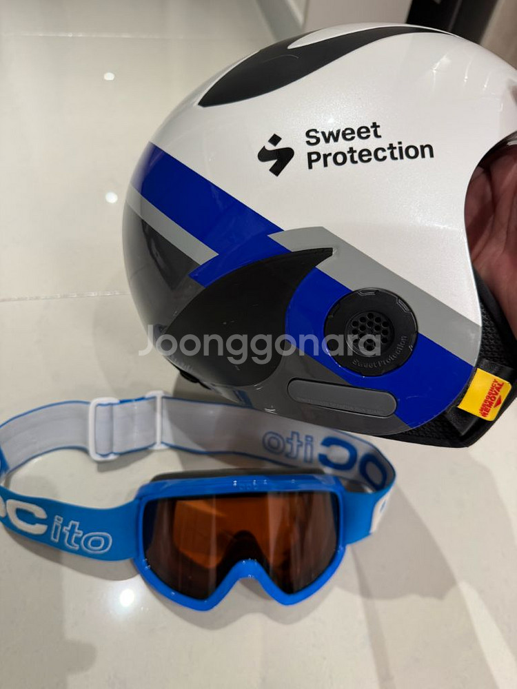 주니어 스키 고글 헬멧 판매--1