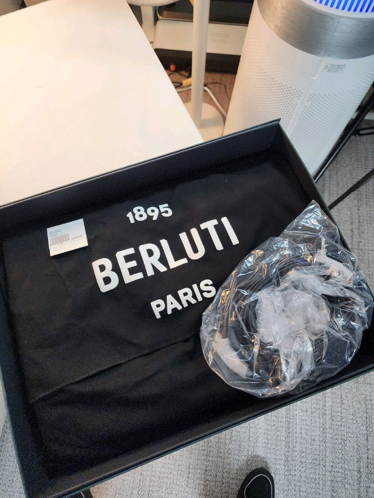 Berluti 벨루티 원 주르 브리프케이스 레더 서류 가방(235685)--8