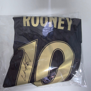 아이콘매치 웨인루니 친필사인 유니폼