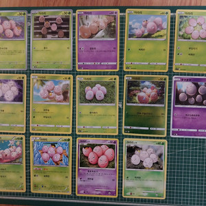 포켓몬카드 아라리 일반카드 14종 일괄