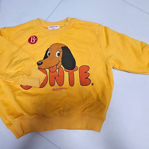 베베드피노 강아지 프린트 맨투맨