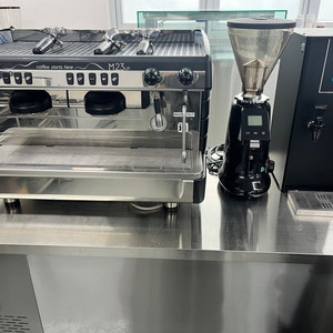 라심발리 커피머신 중고 업소용 그라인더 온수기 디스펜서 세트