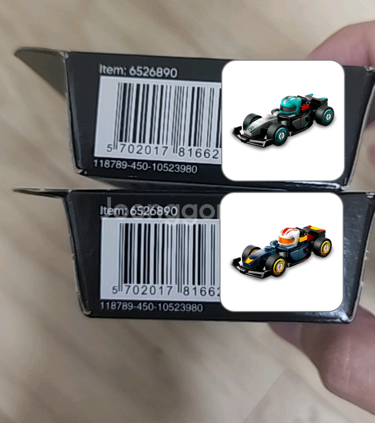 레고 71049 F1 미니피규어 레드불, 메르세데스--0