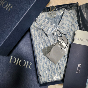 [새상품급/풀구성]디올 오블리크 카스리 오버셔츠 41사이즈