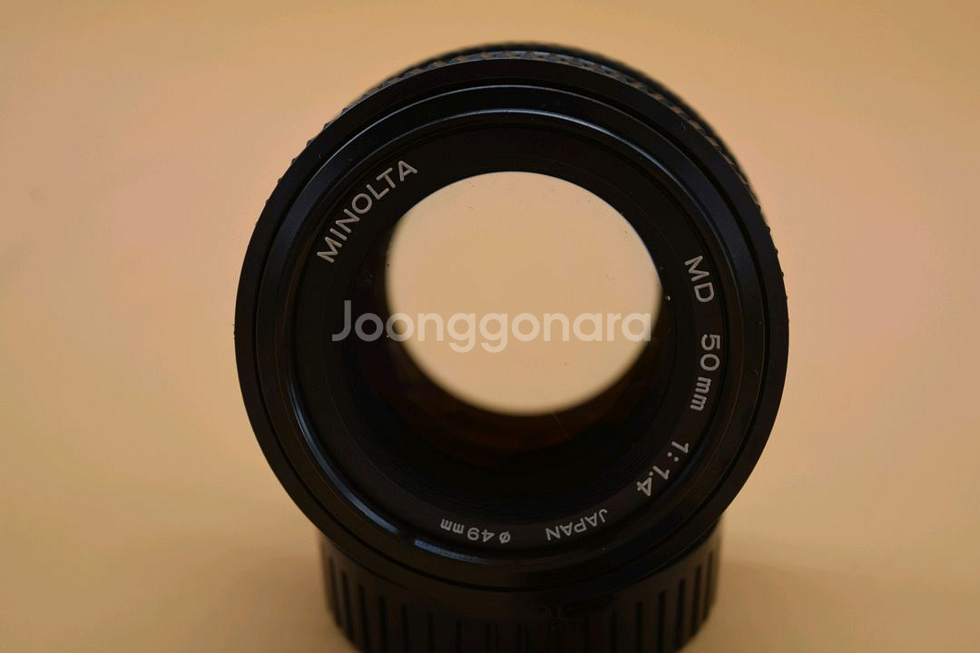 [수동렌즈] MINOLTA MD 50MM F1.4 FOR MD/MC--1