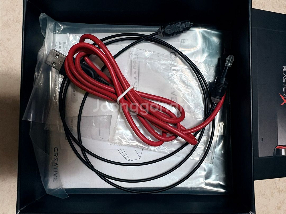 크리에이티브 Sound BlasterX G5 (플스4 옵티컬 사운드가능)--4