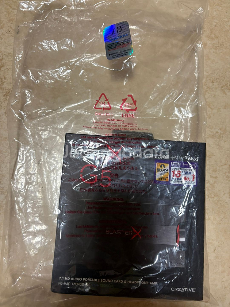 크리에이티브 Sound BlasterX G5 (플스4 옵티컬 사운드가능)--5