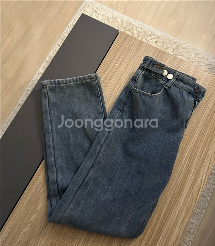 옷장정리 ㅣ 기모청바지 와이드 데님팬츠 와이드핏 기모바--2