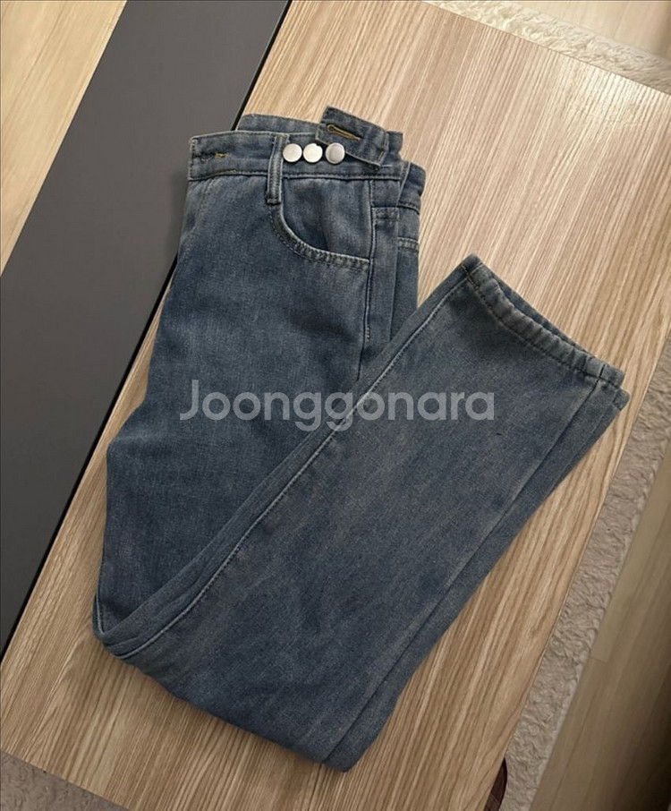 옷장정리 ㅣ 기모청바지 와이드 데님팬츠 와이드핏 기모바--1